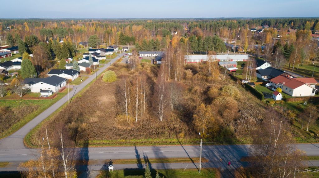 Kankurinkatu 4-tontin ilmakuva